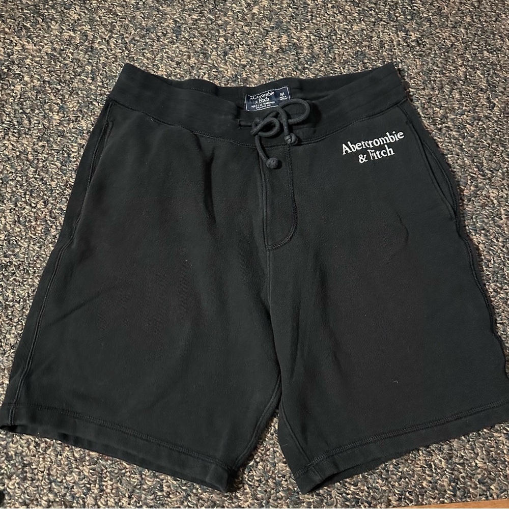 Abercrombie & Fitch Men's Black Shorts